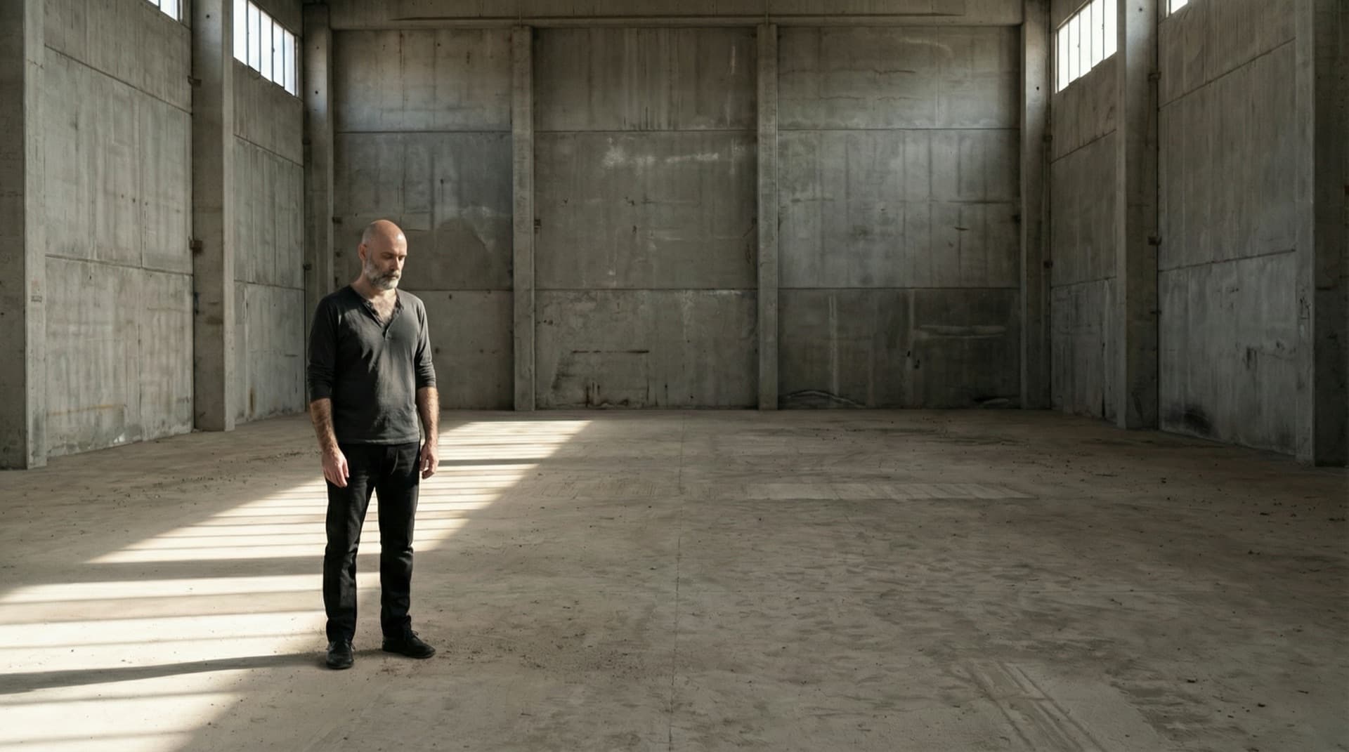 The Exiled Voice performance - looking down