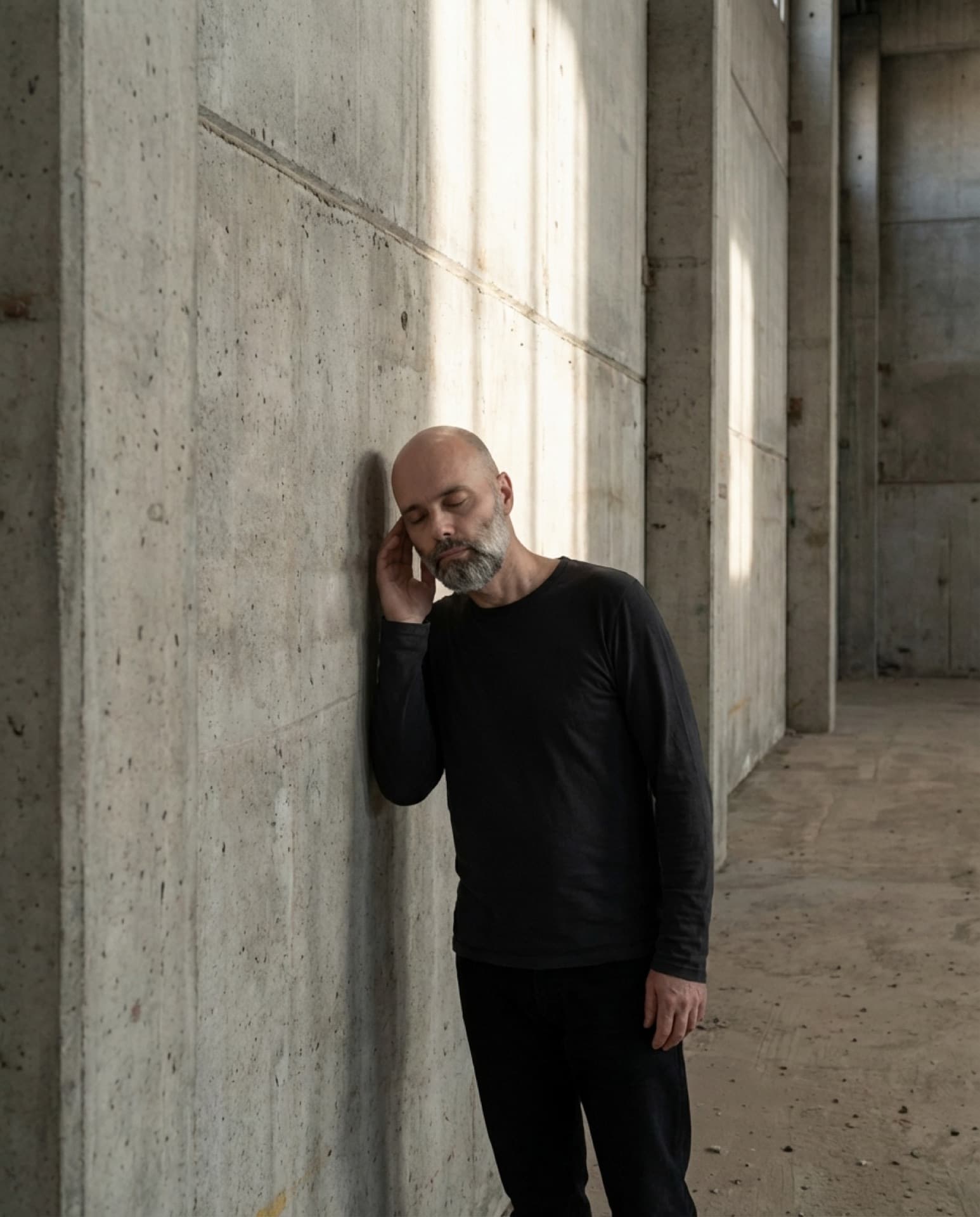 The Exiled Voice performance - against the wall